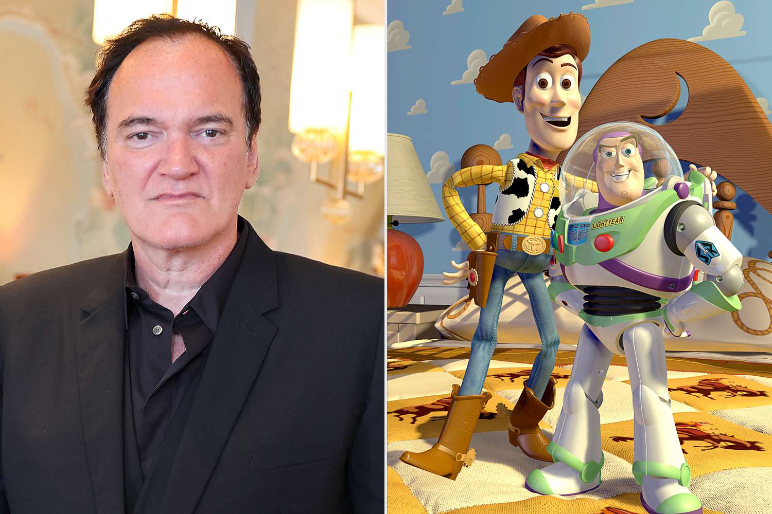Quentin Tarantino afirma que le encantó las películas de Toy Story