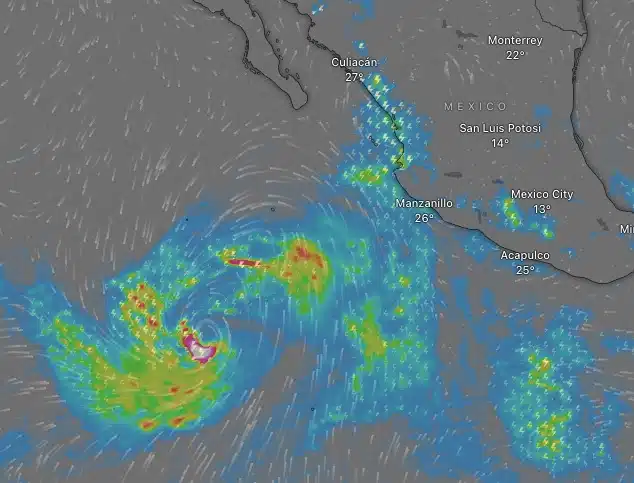 tormenta tropical Fabio