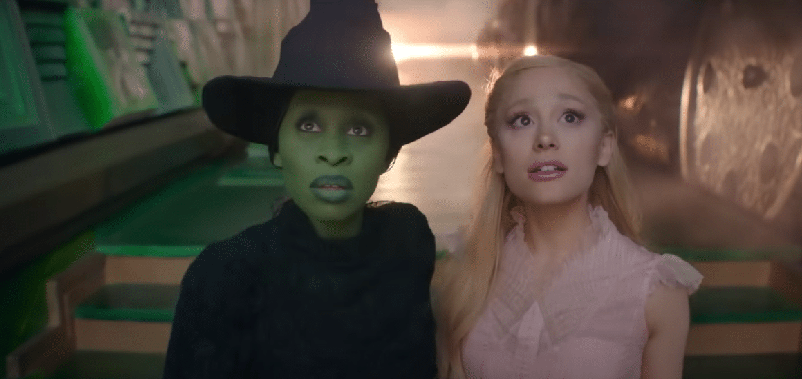Ariana Grande y Cynthia Erivo en 