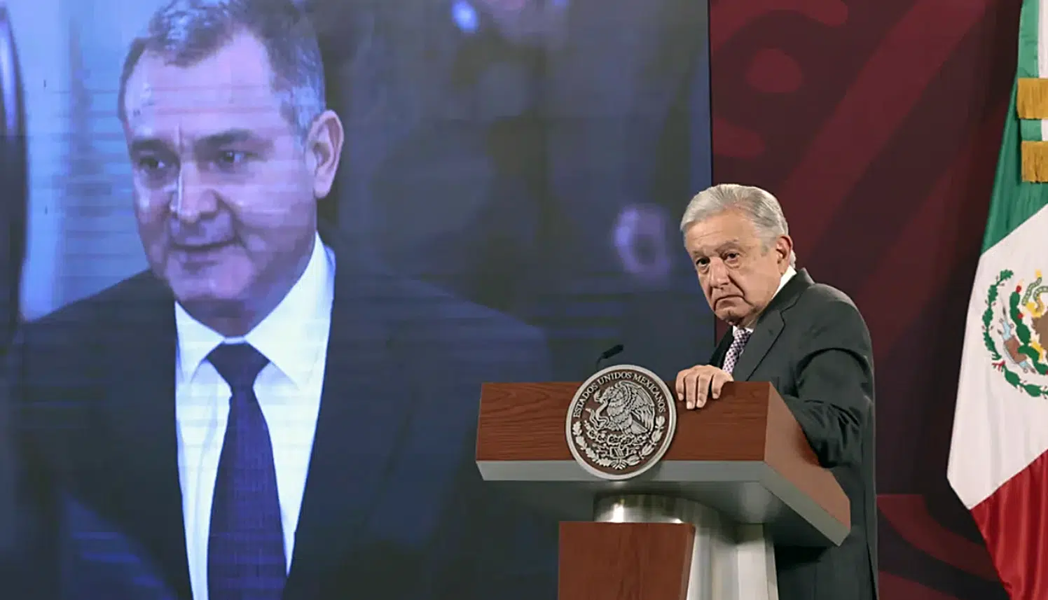 AMLO y Genaro García Luna