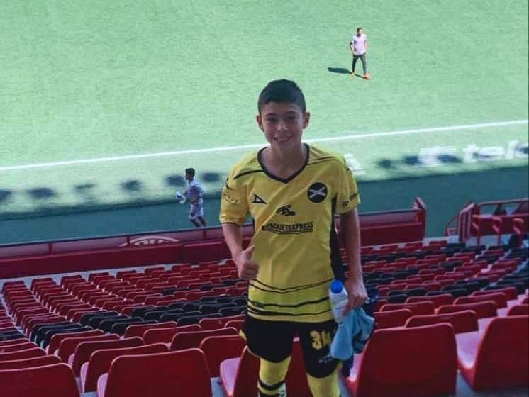 Anota su primer gol Deud Hallal en la Sub-15 con Mazatlán FC