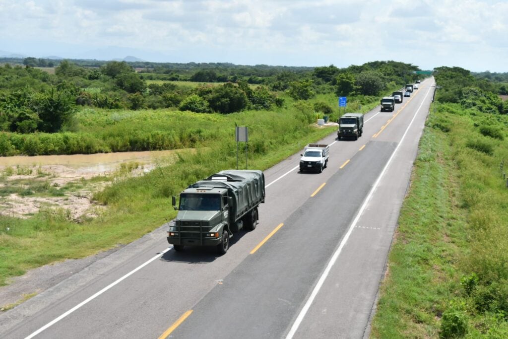 Arriban 600 elementos del Ejército Mexicano para reforzar la seguridad en Sinaloa