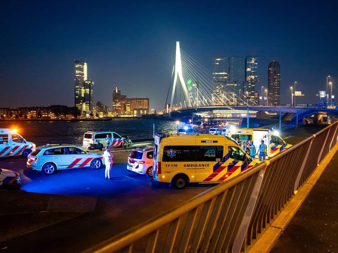 Cae sujeto que apuñaló a dos personas en el puerto neerlandés de Rotterdam