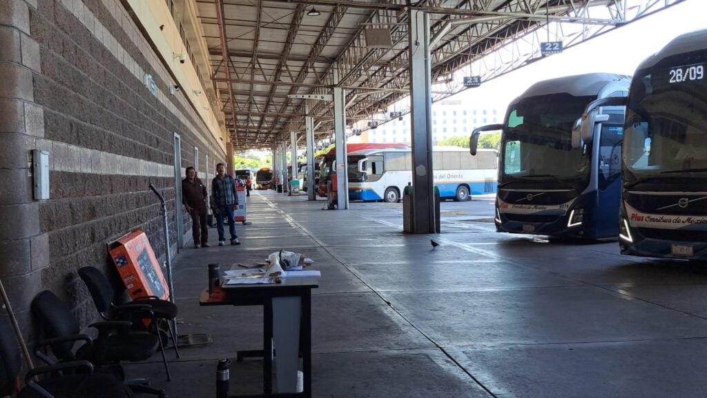 Central de Autobuses de Culiacán retoma actividad al sur de Sinaloa