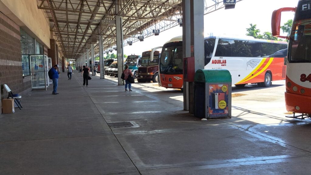 Central de Autobuses de Culiacán retoma actividad al sur de Sinaloa