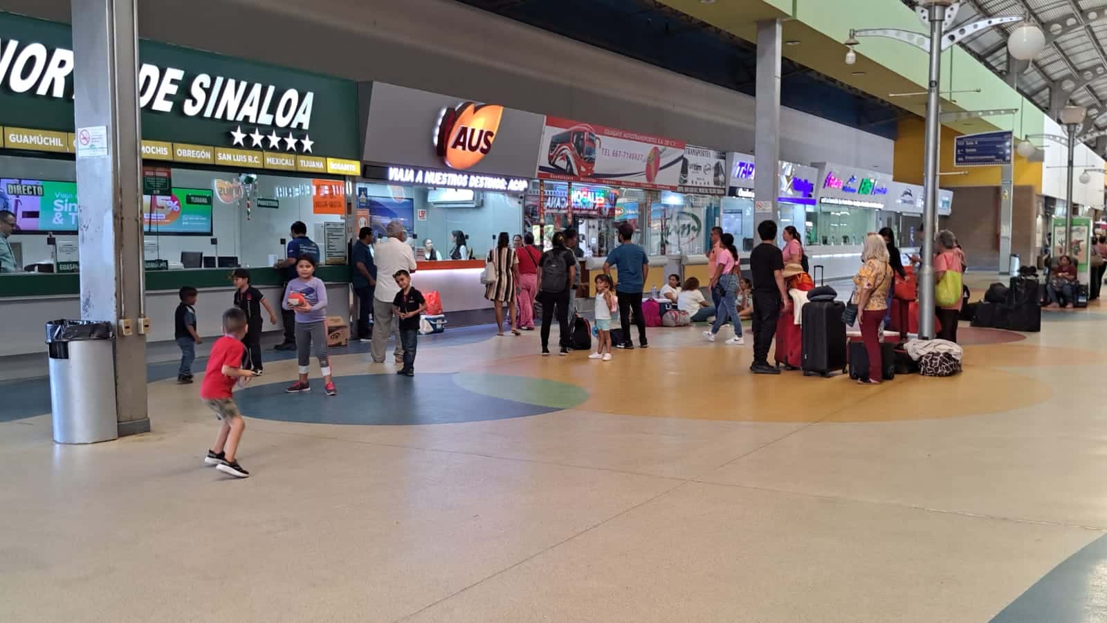 Central de Autobuses de Culiacán retoma actividad al sur de Sinaloa
