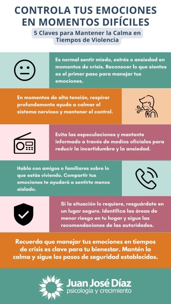 Claves para mantenerte en calma