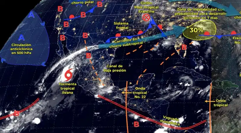 Clima México de este viernes 13 de septiembre