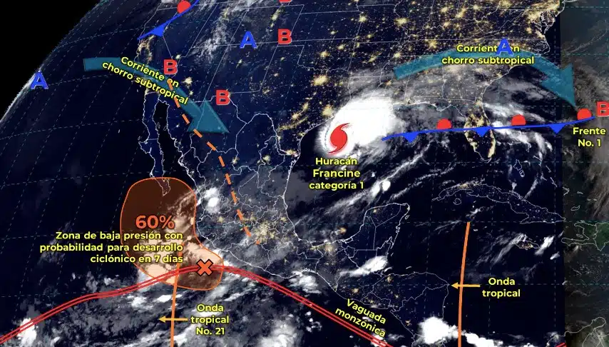 Clima México para este miércoles 11 de septiembre