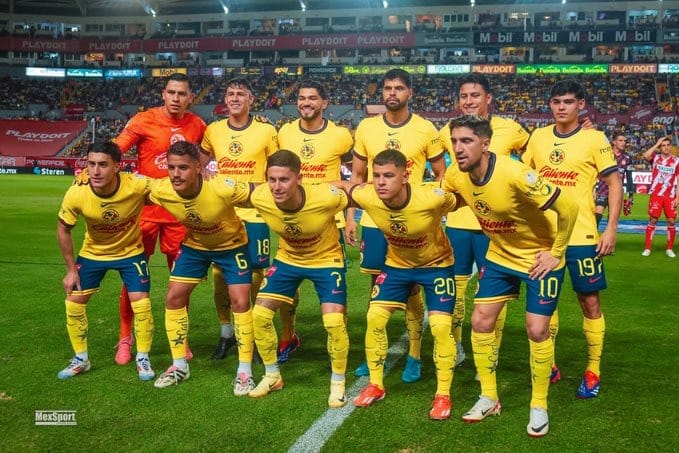 Jugadores del Club América