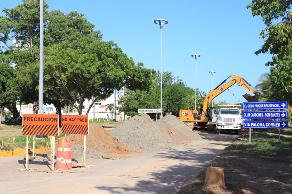 Construcción del nuevo colector Cerritos avanza en 40 %