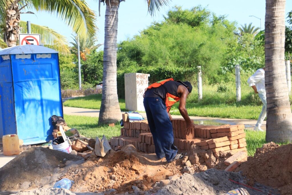 Construcción del nuevo colector Cerritos avanza en 40 %