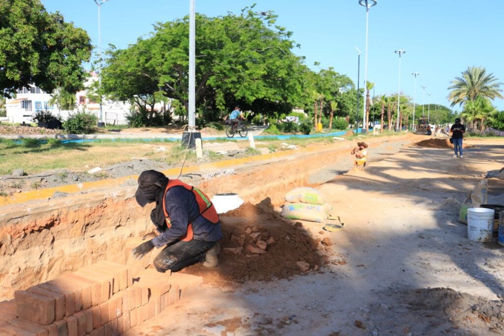 Construcción del nuevo colector Cerritos avanza en 40 %