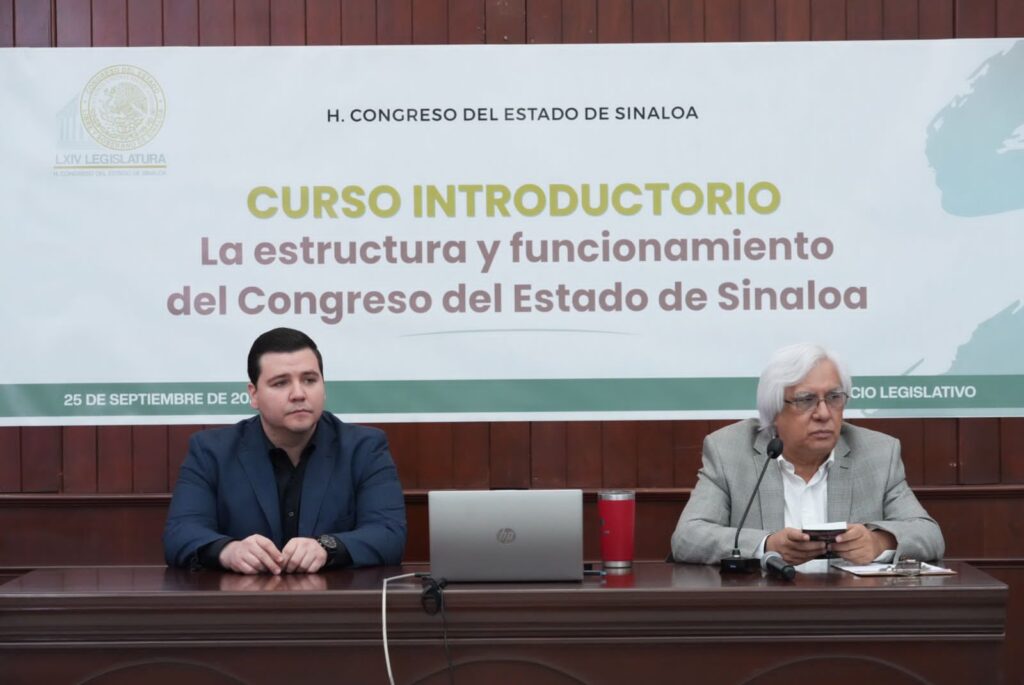 Curso Introductorio impartido en el Congreso del Estado de Sinaloa.