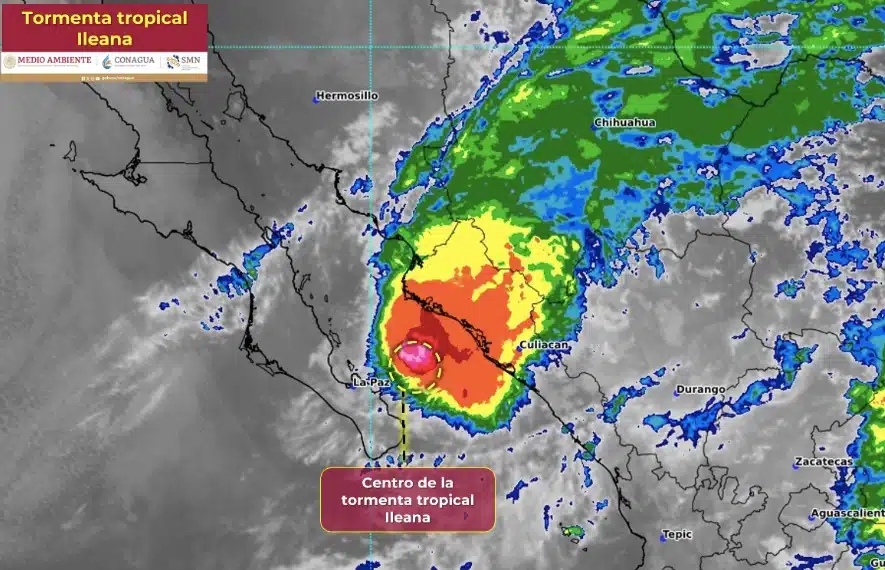 Desprendimientos de Ileana se plantan en el norte de Sinaloa, cerca de Los Mochis