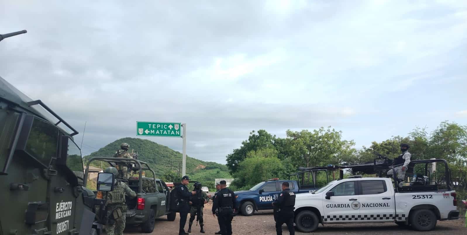 Autoridades de seguridad en el municipio de Rosario