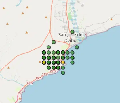 “Ileana” se desvió, pero un enjambre sísmico sacudió a San José del Cabo, BCS