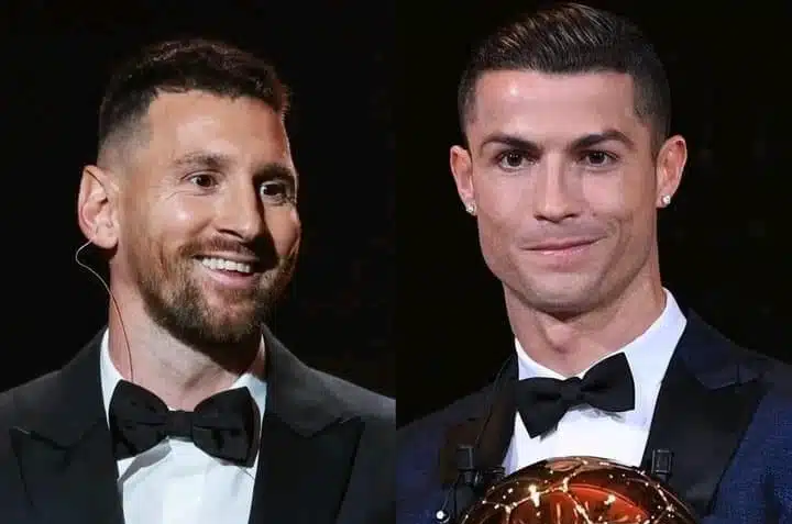 Lionel Messi y Cristiano Ronaldo