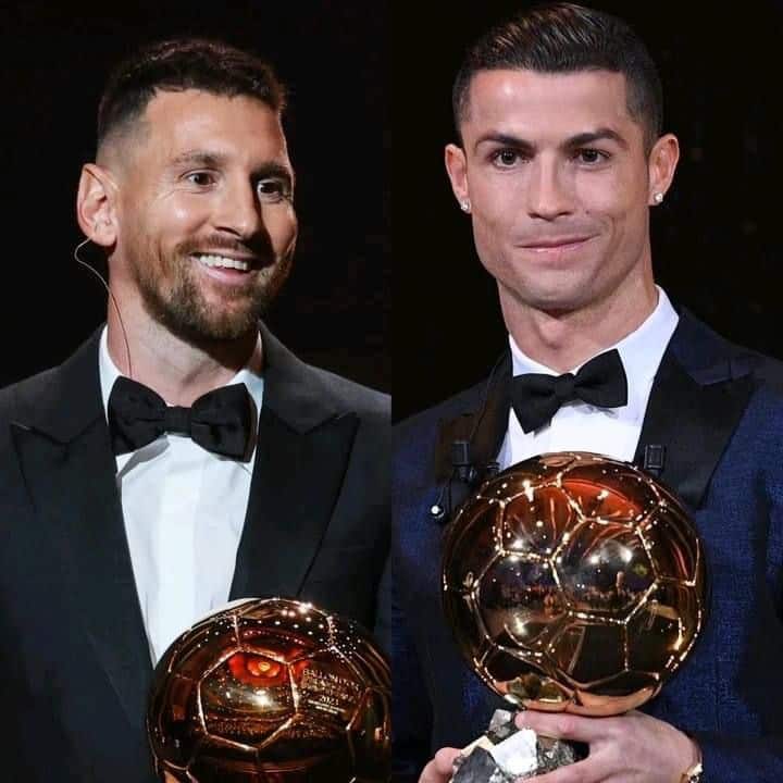 Lionel Messi y Cristiano Ronaldo