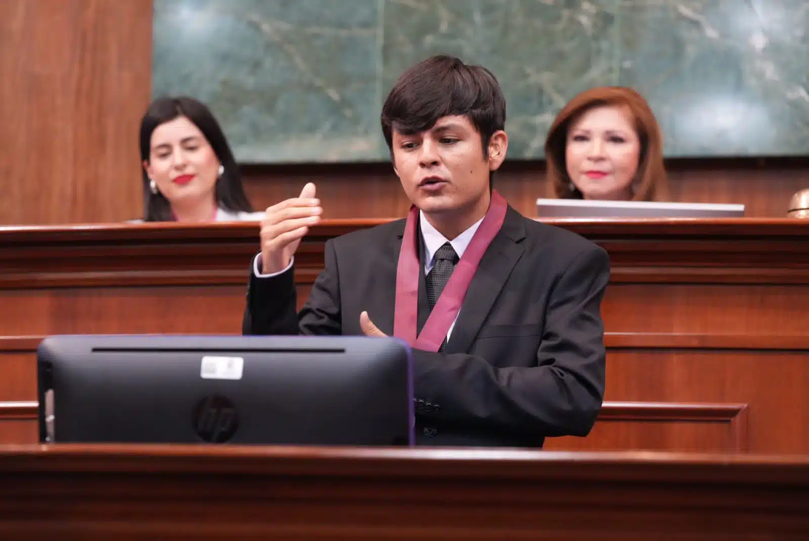 Francisco Alberto Ibarra Fong, ganador en la categoría Cívico o Social del Premio al Mérito Juvenil 2024.