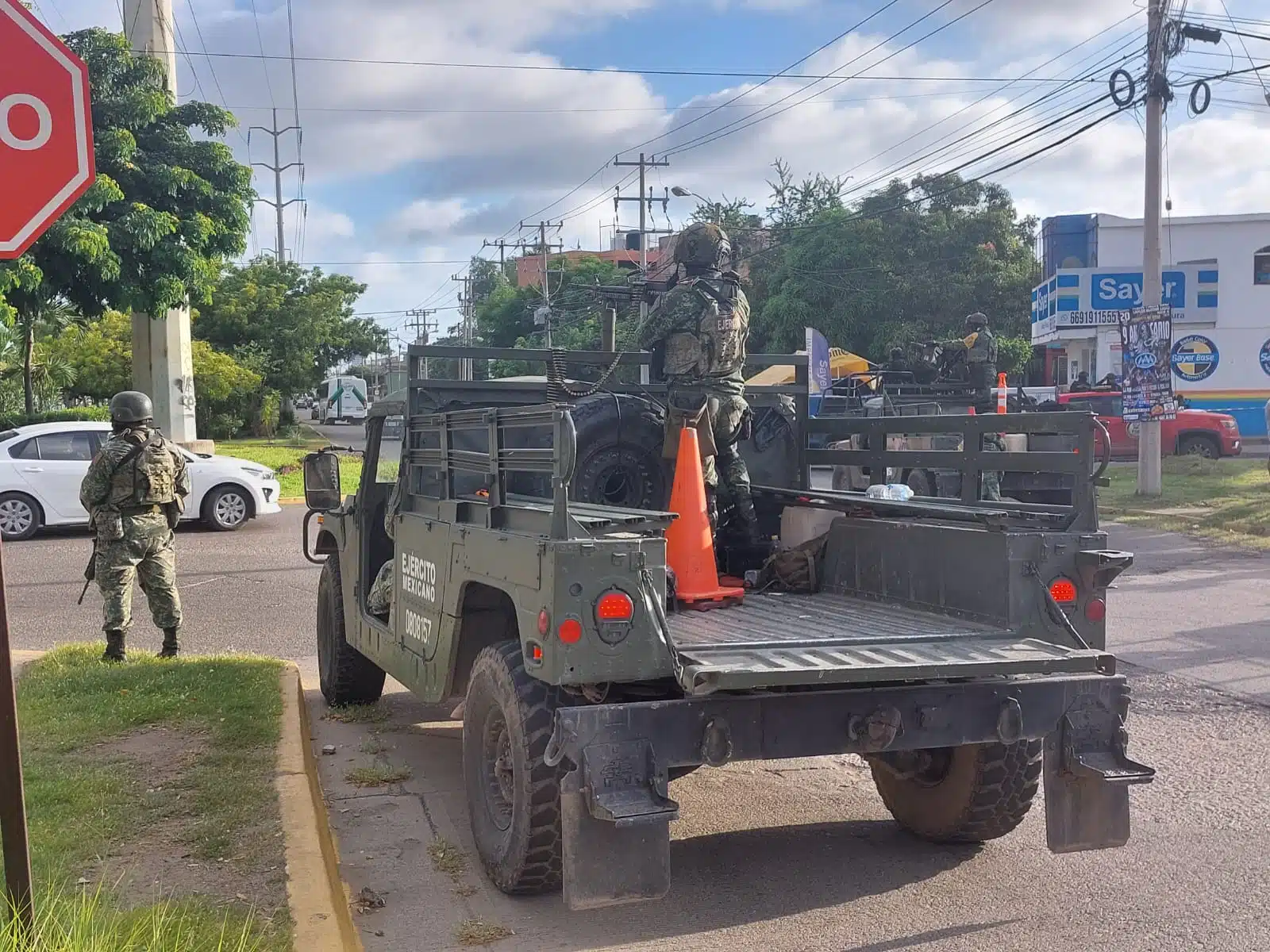 Fuerzas armadas refuerzan vigilancia en Mazatlán