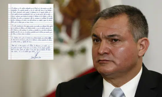 García Luna acusa en carta que hay audios de AMLO con narcotraficantes, pero no presenta pruebas