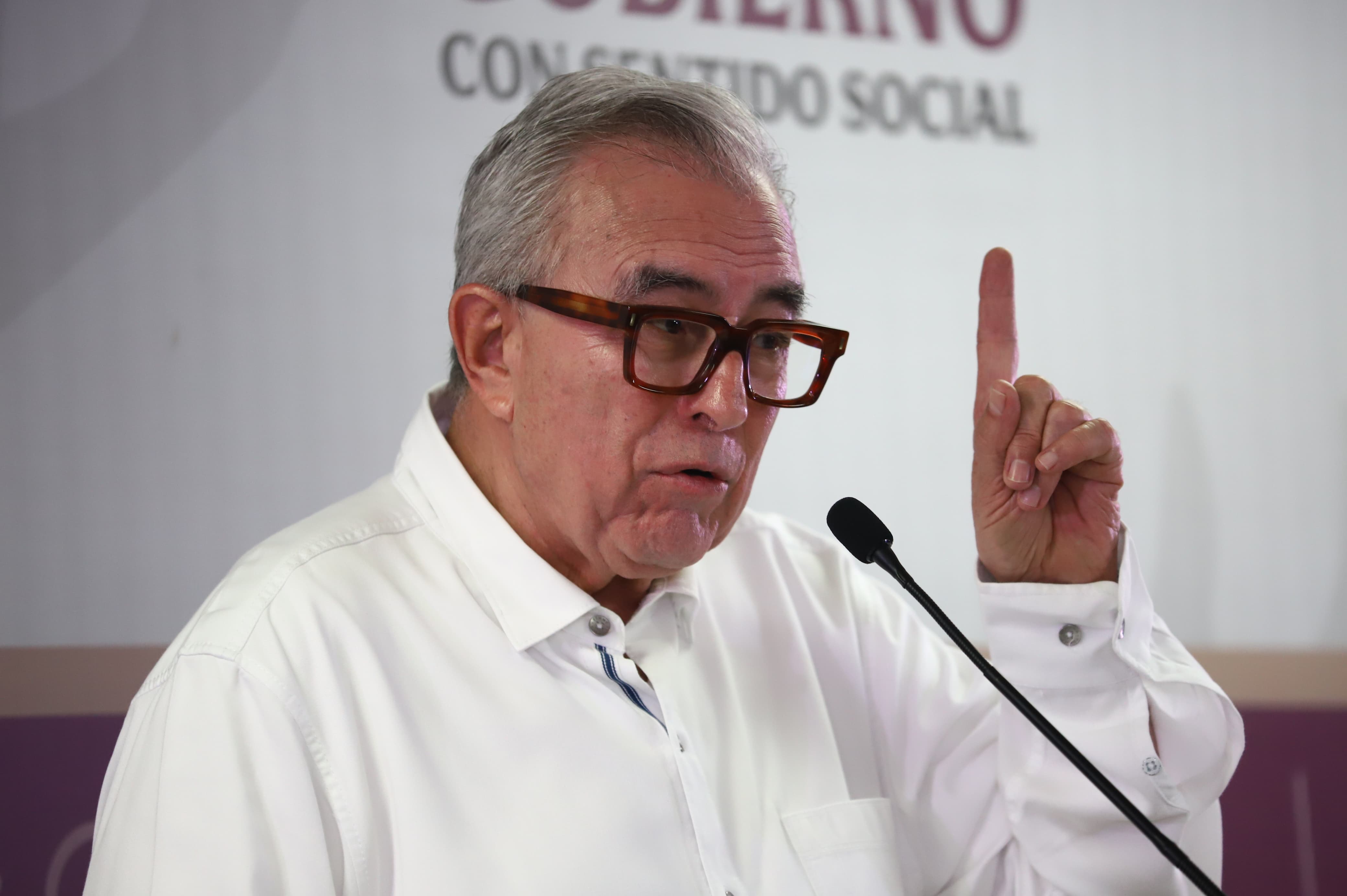 gobernador de Sinaloa, Rubén Rocha Moya,