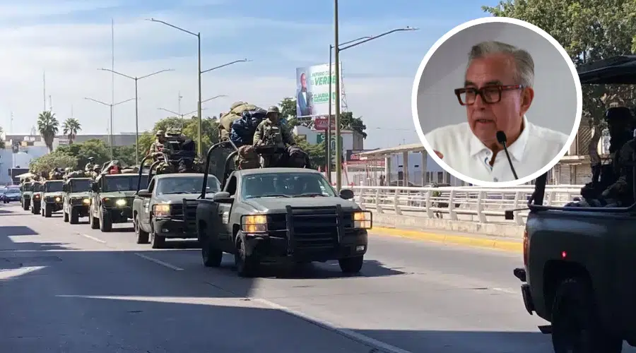 Gobernador solicita refuerzo de fuerzas armadas a Gobierno Federal