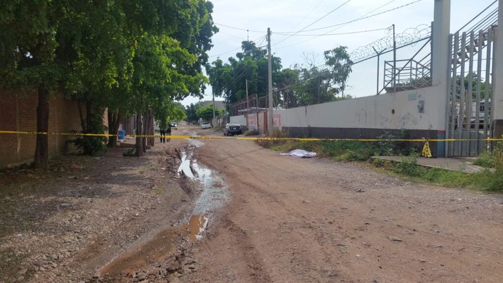 Un hombre asesinado