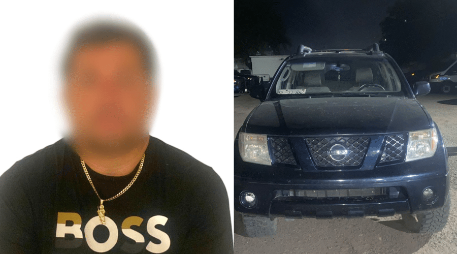 Hombre es detenido en posesión de una pistola en Culiacán