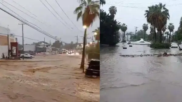 Alerta roja en Baja California Sur por cercanía de la tormenta tropical Ileana