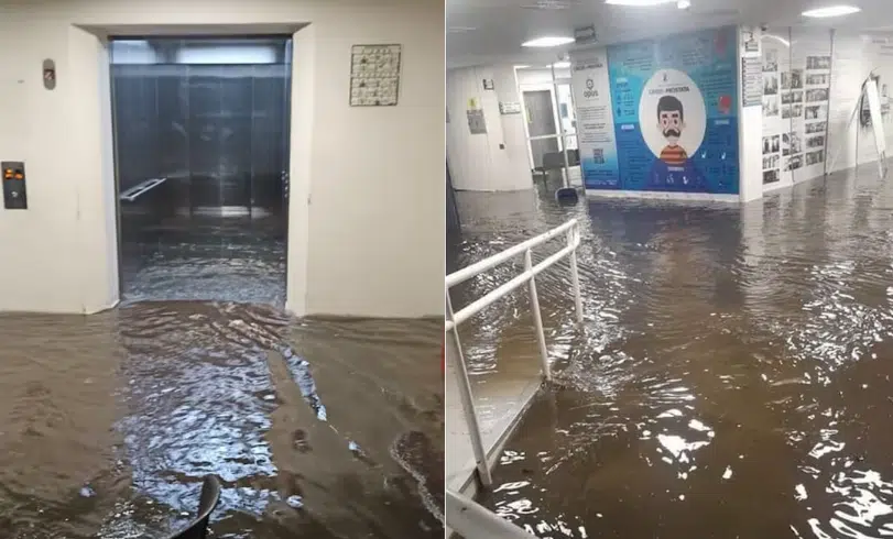 VIDEO: Inundaciones afectan servicios en el Instituto Nacional de Cancerología, en CDMX