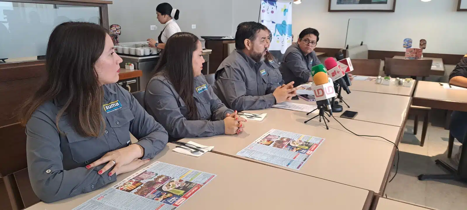 Iván Velázquez Aréchiga en conferencia de prensa de SUMA en Culiacán