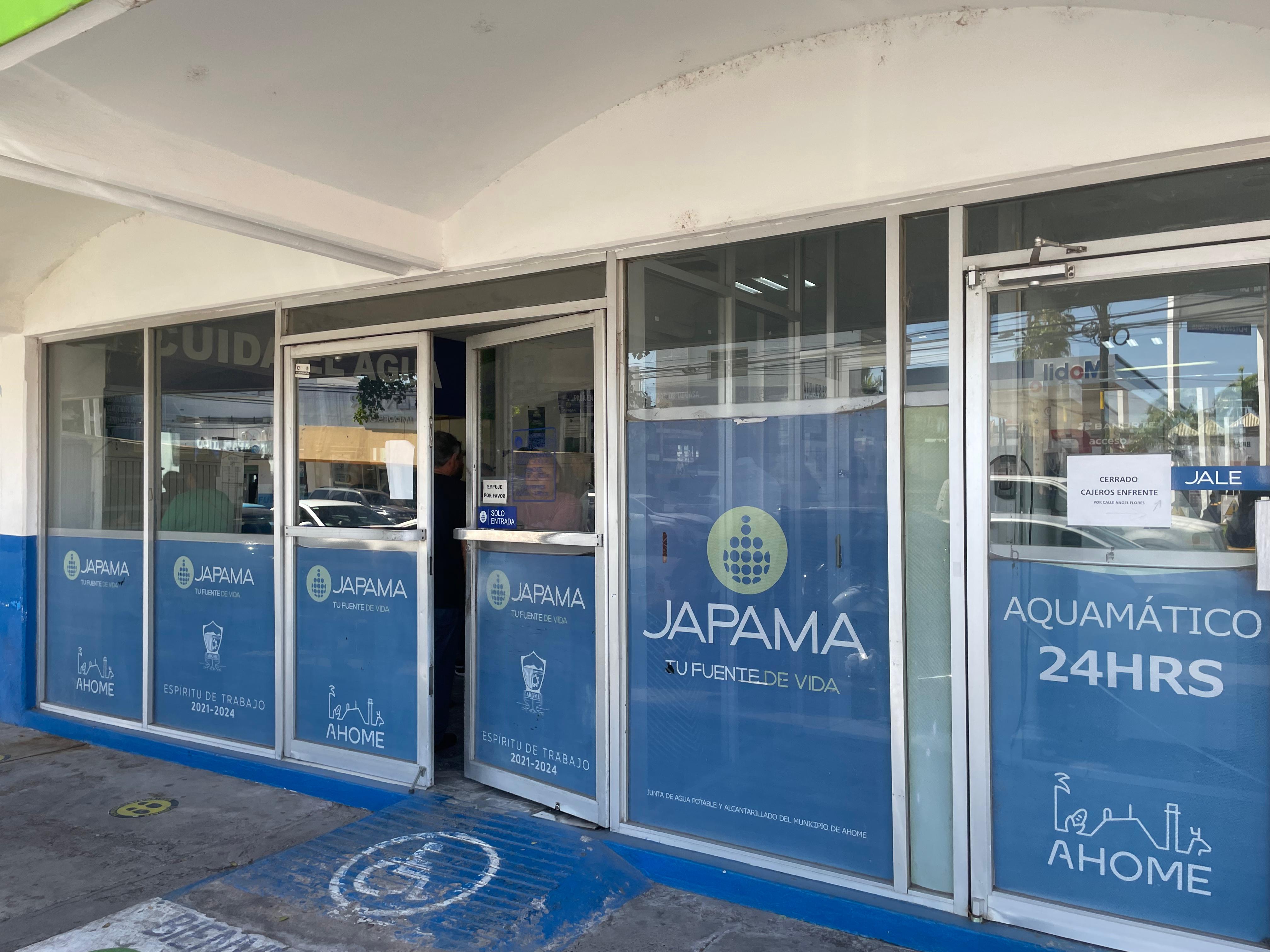 Oficinas de la Junta de Agua Potable y Alcantarillado de Ahome