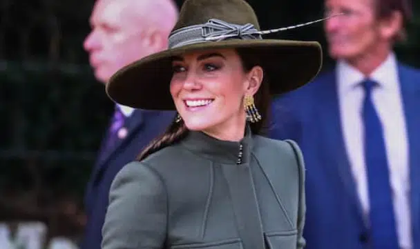 Kate Middleton hace su primera aparición en público tras concluir sus quimioterapias