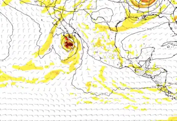 La probabilidad de doble impacto de la tormenta Ileana se fortalece