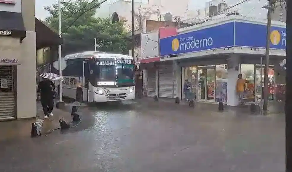 Lluvias Culiacán por efectos de Ileana