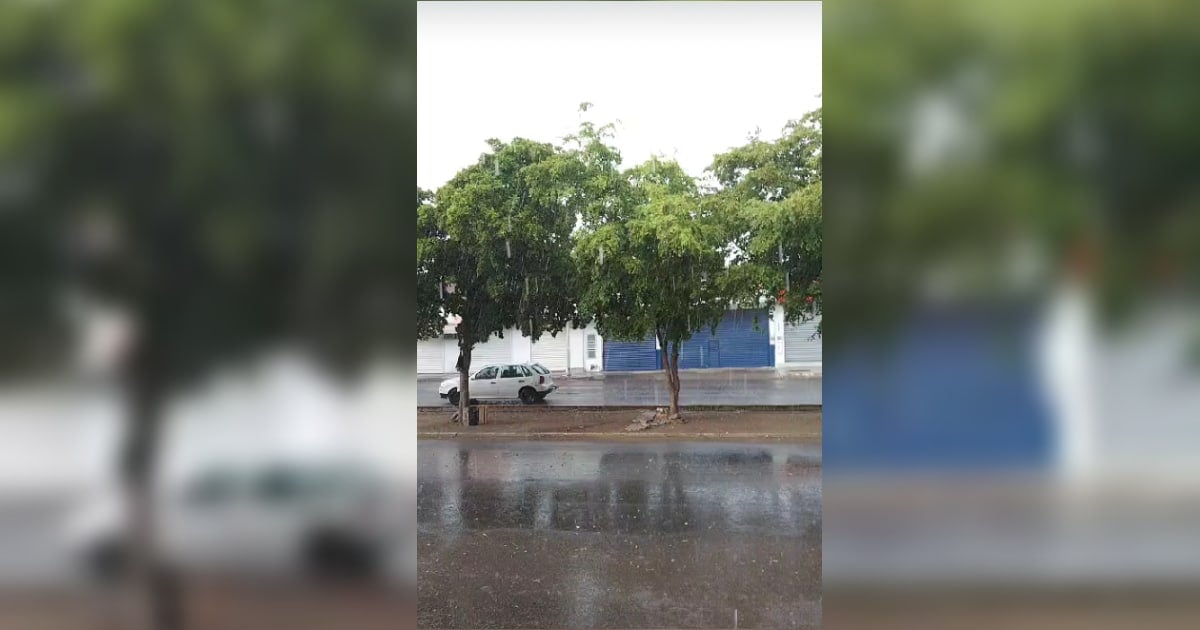 Tarde lluviosa en Culiacán.