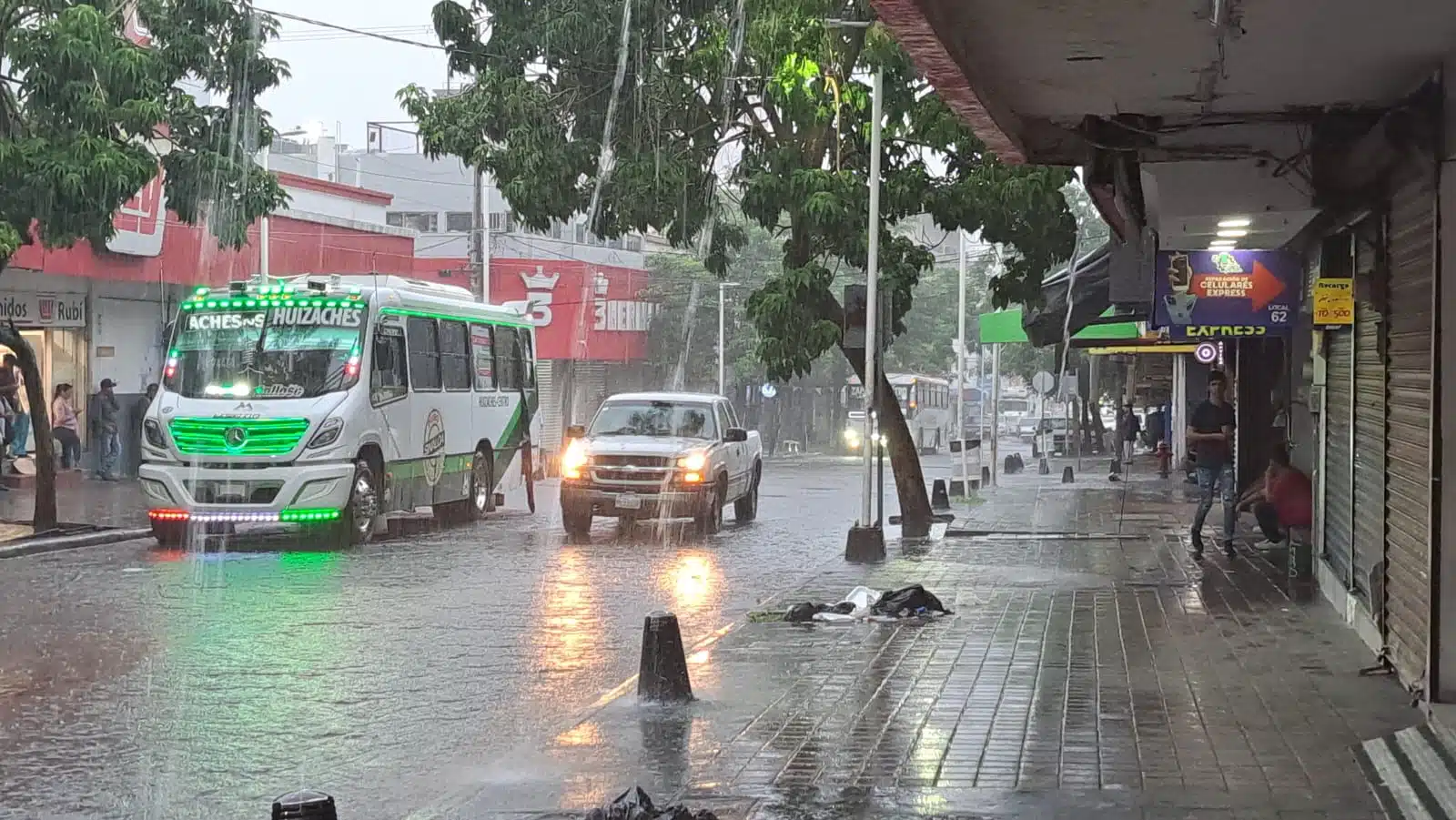 Lluvias en Culiacán