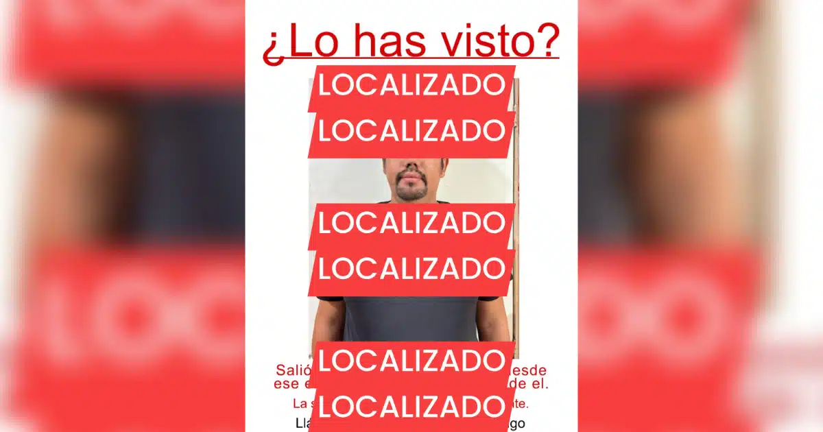 Edgar, conductor de plataforma de viajes, ya fue localizado en Culiacán.