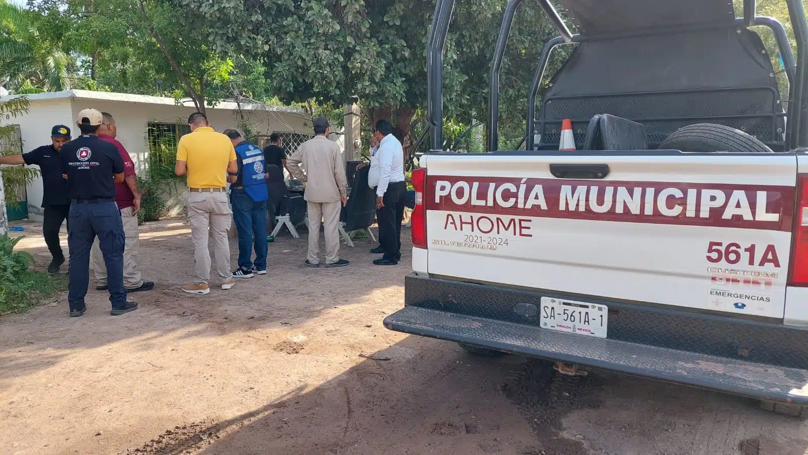 Localizan a un hombre sin vida dentro de un domicilio que se incendió en Ohuira, Ahome