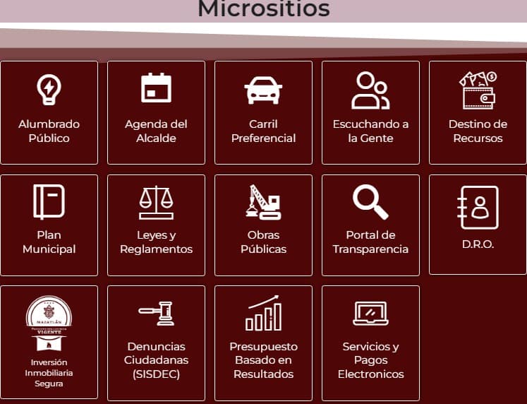 Micrositios.