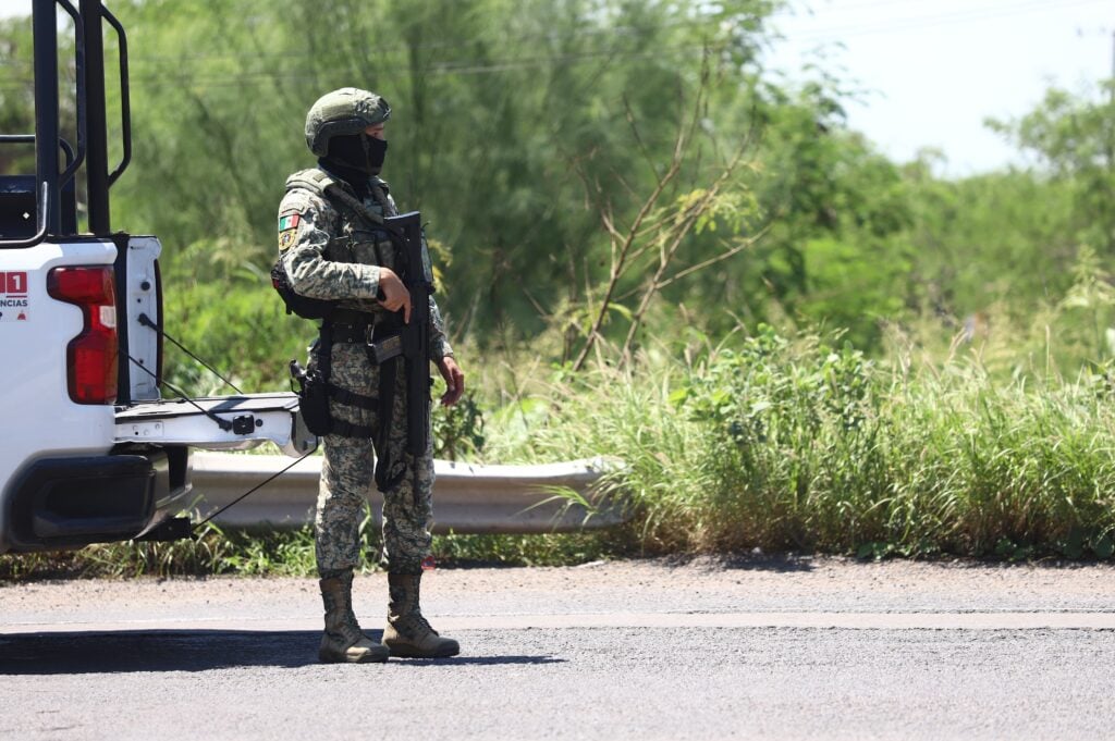 No fue enfrentamiento sino disparos al aire lo que ocurrió en salida sur de Culiacán este martes