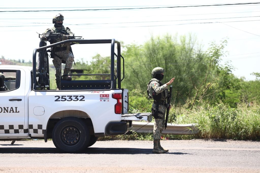 No fue enfrentamiento sino disparos al aire lo que ocurrió en salida sur de Culiacán este martes