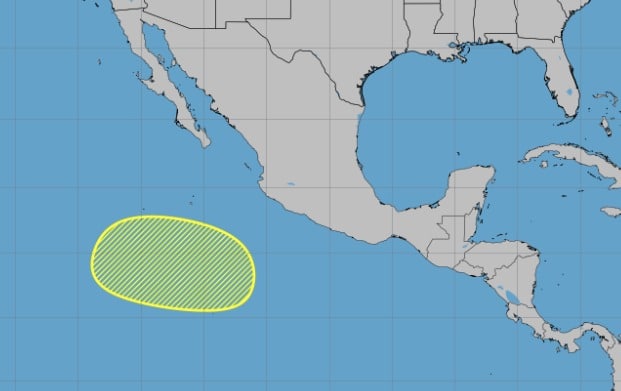 Nueva perturbación marca el NHC en el océano Pacífico. ¿Logrará evolucionar a tormenta tropical