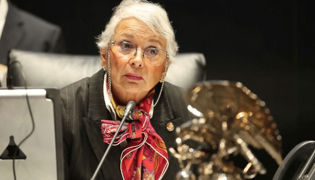 Olga Sánchez Cordero es dada de alta del hospital: 