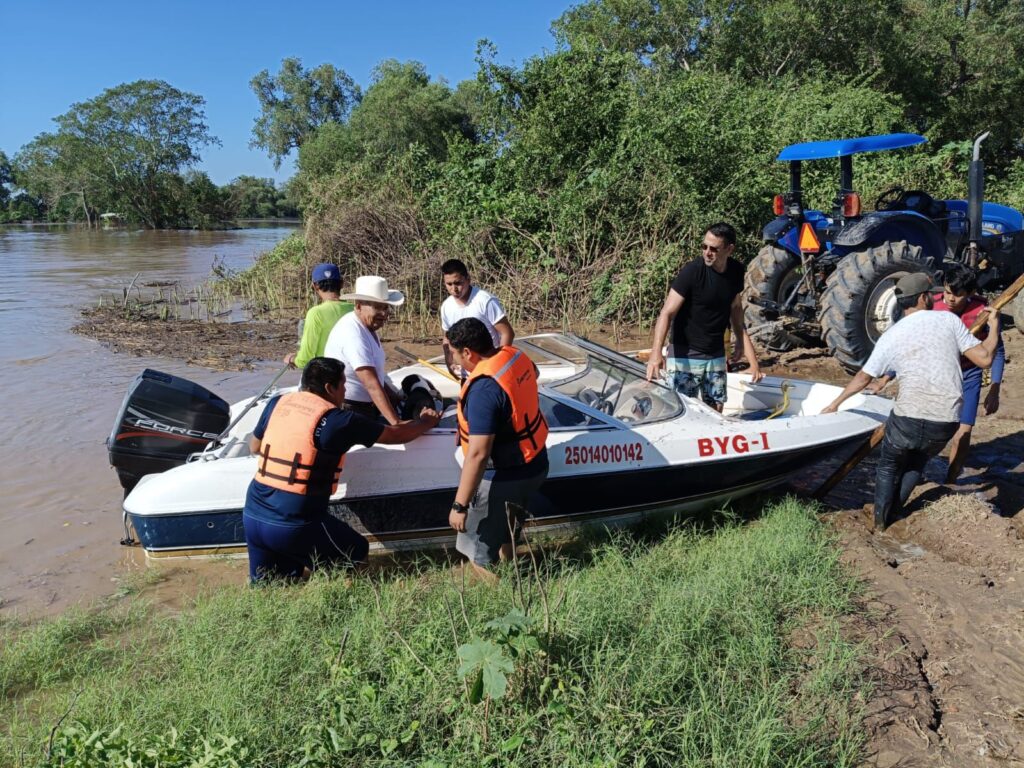 Río Sinaloa desata emergencia en Guasave