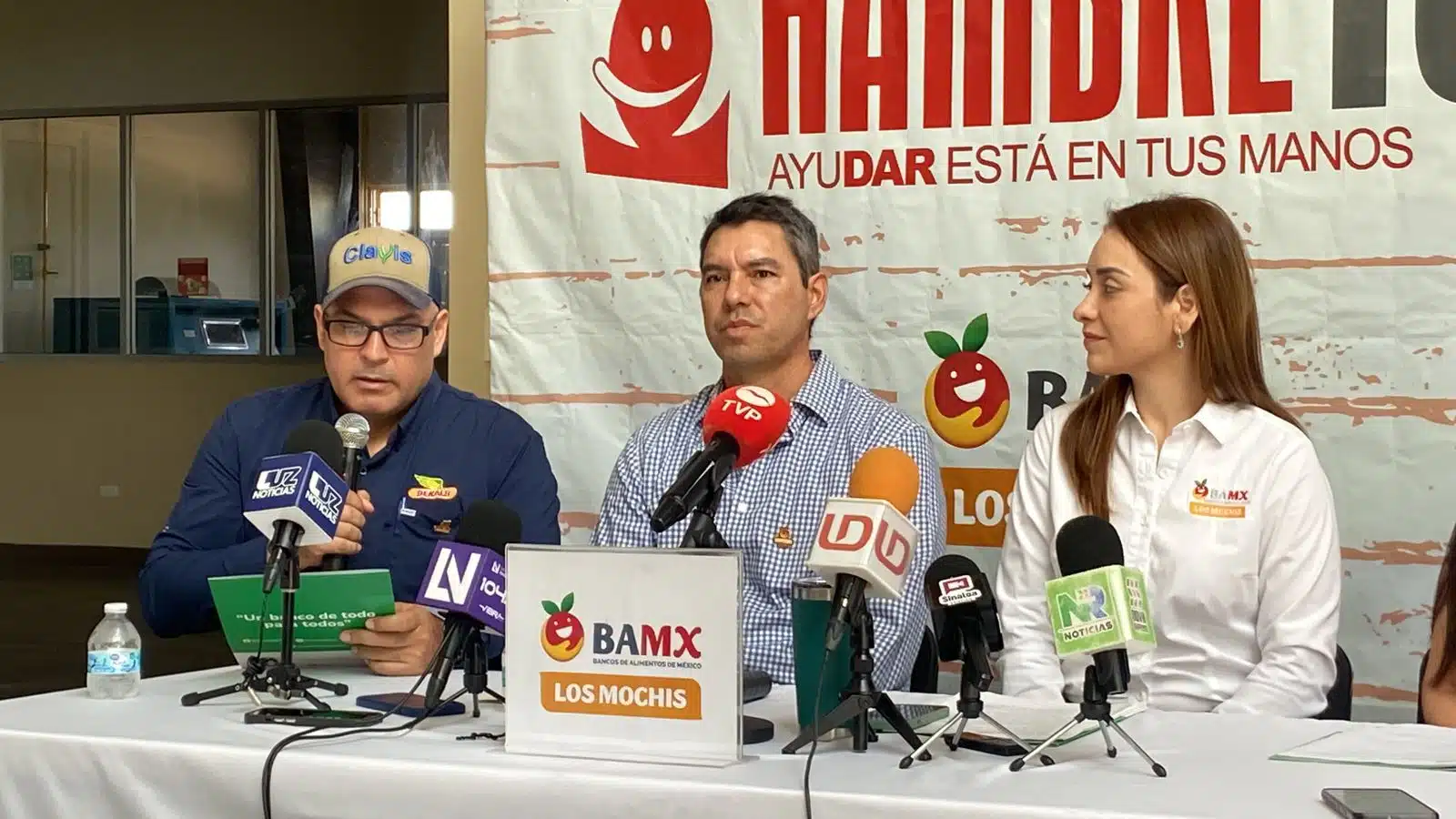 Integrantes del Banco de Alimentos de Los Mochis