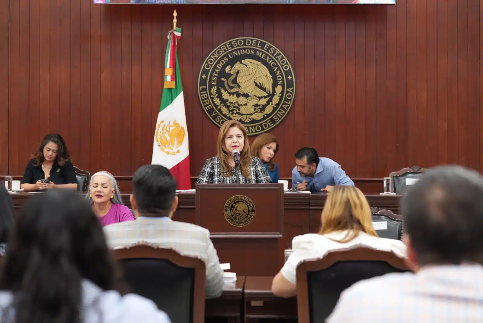 Titular de la Auditoría Superior del Estado (ASE) Emma Guadalupe Félix Rivera. (2)