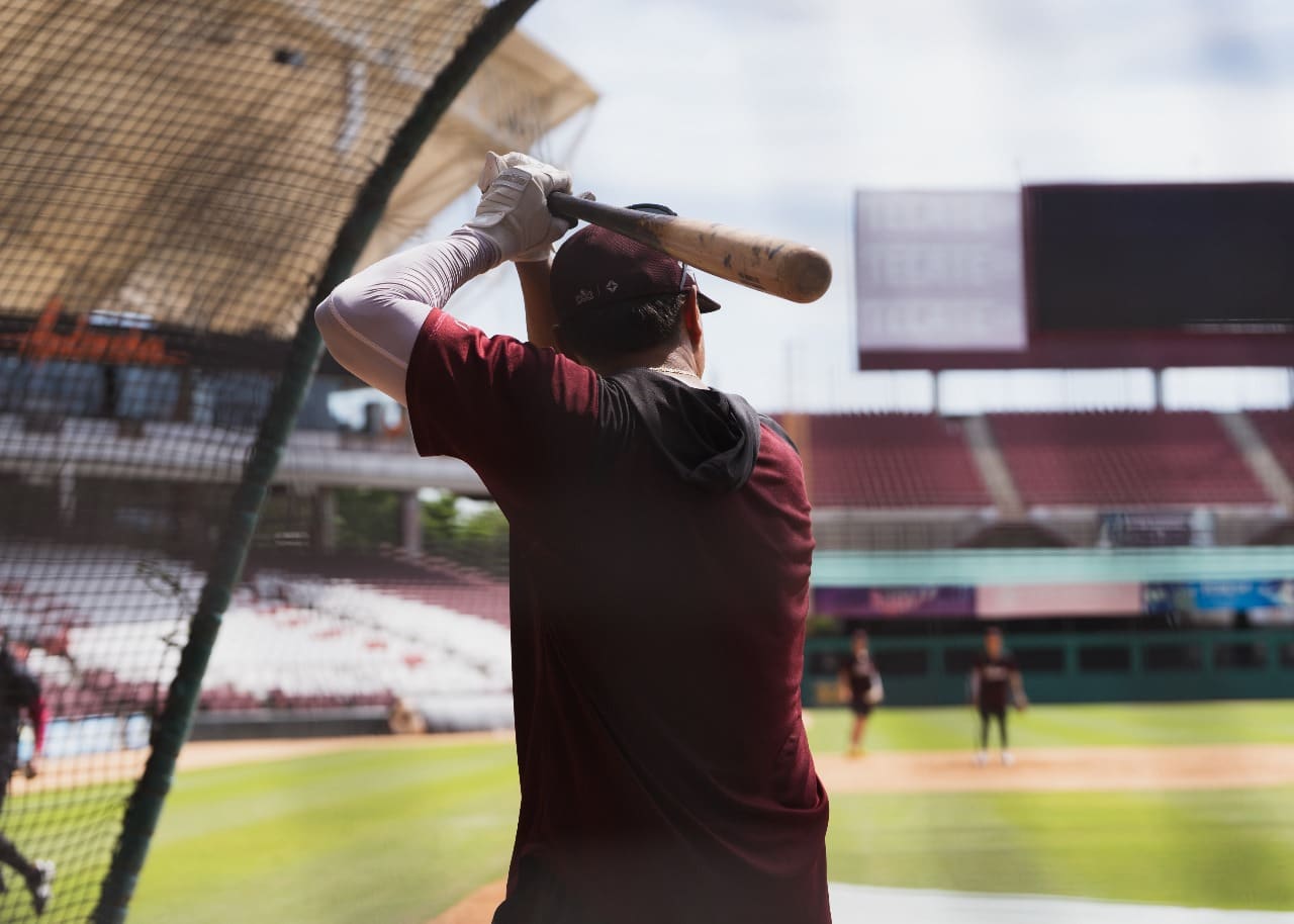 Tomateros de Culiacán en entrenamiento.